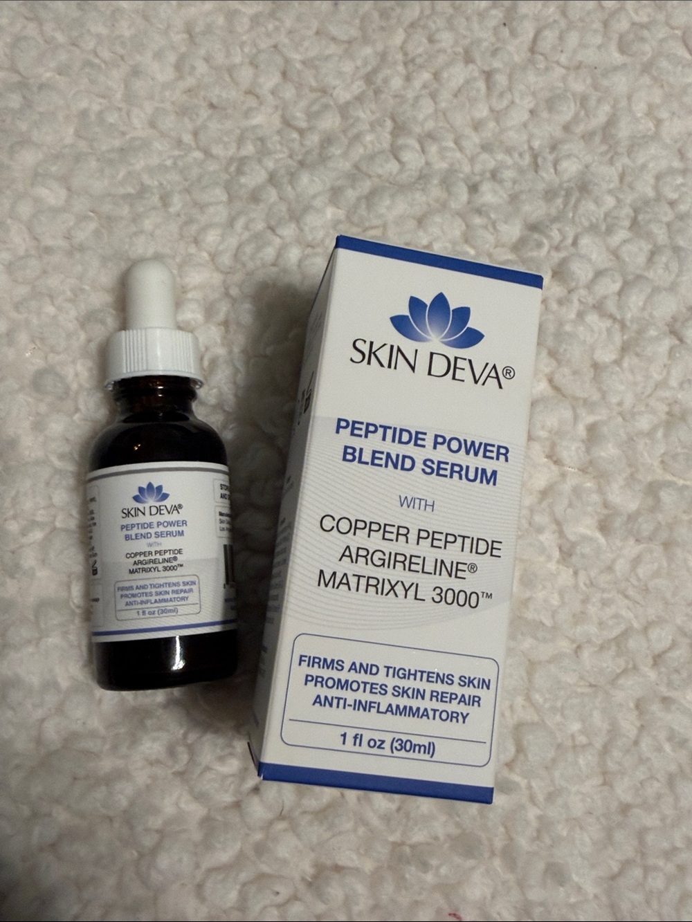 Skin Diva Peptide Power Blend Serum - Cooper Peptides NIB